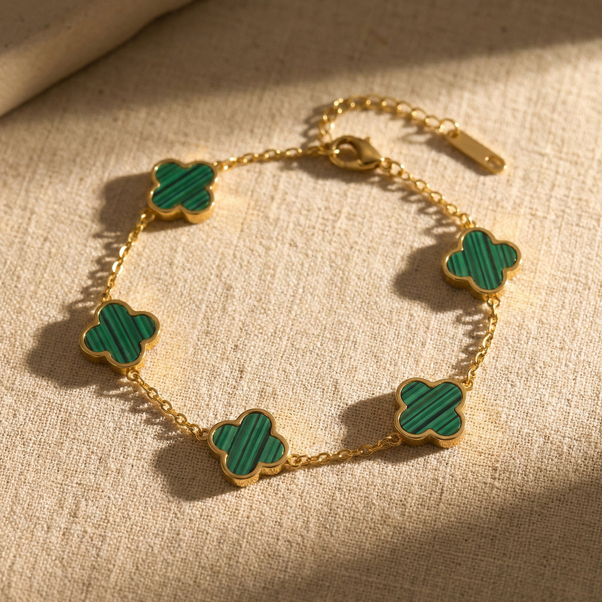 Gold Shalom Bracelet