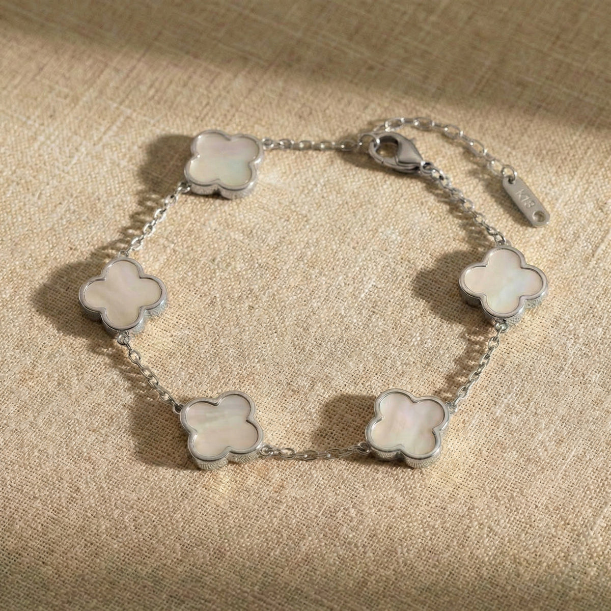Chai Silver Bracelet