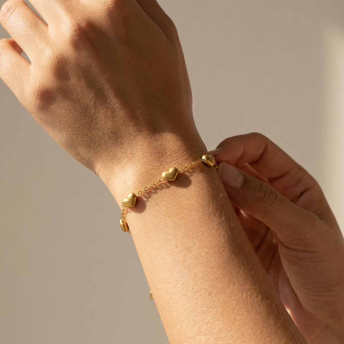 Mini Heart of Israel Bracelet