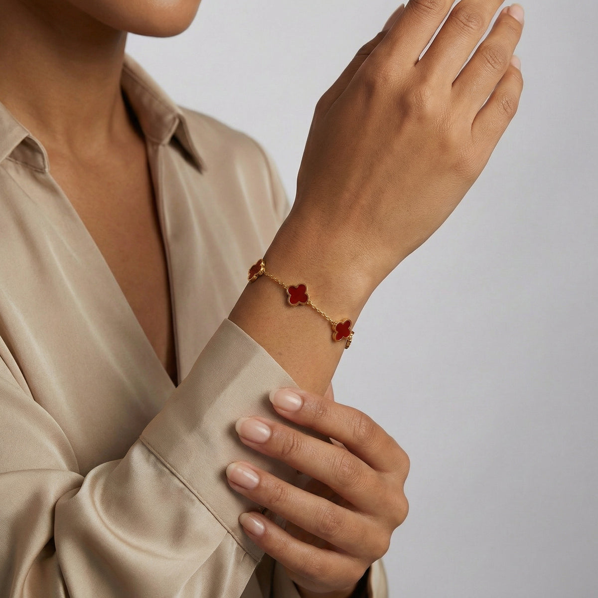 Gold Ahava Bracelet