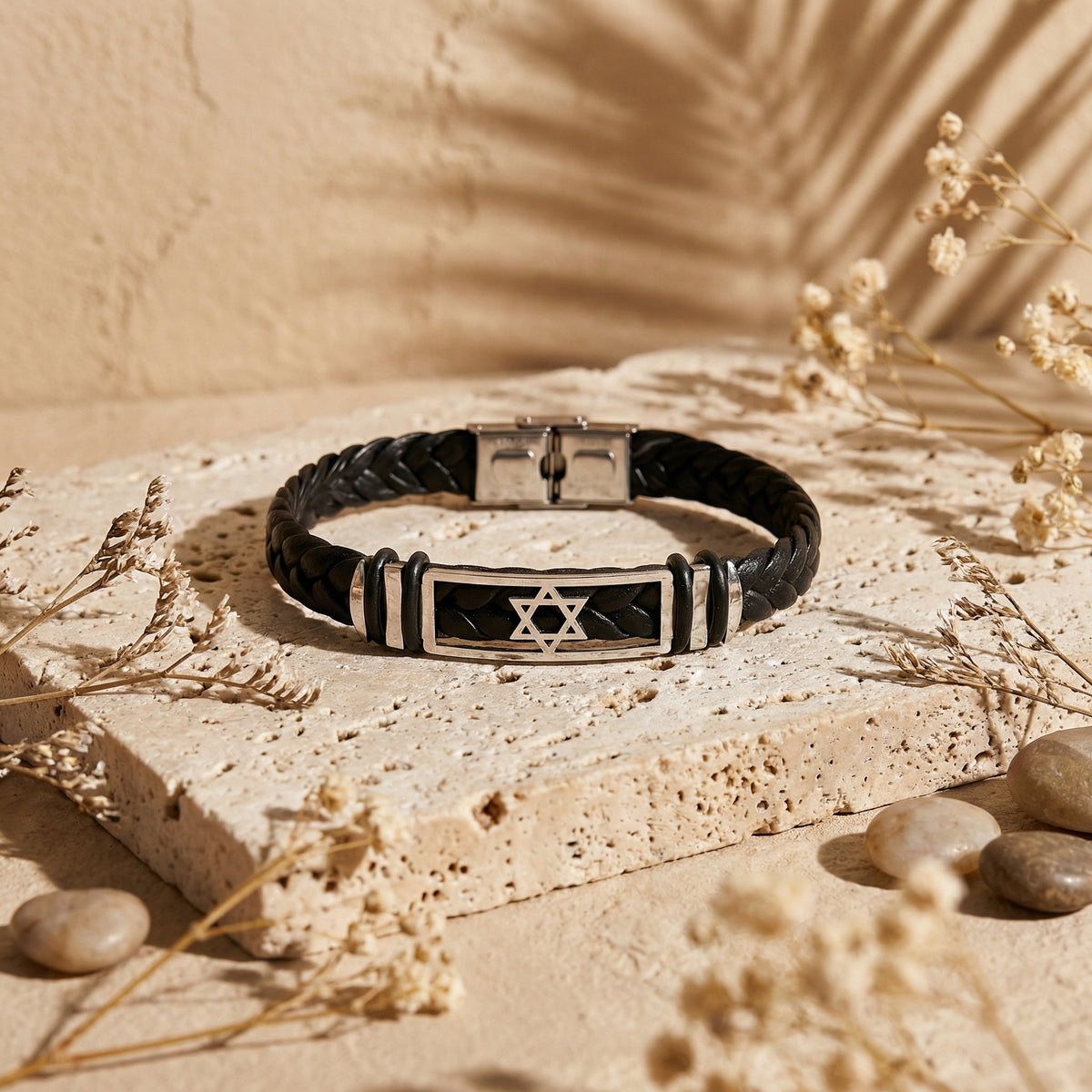 Star of David Clasp Bracelet