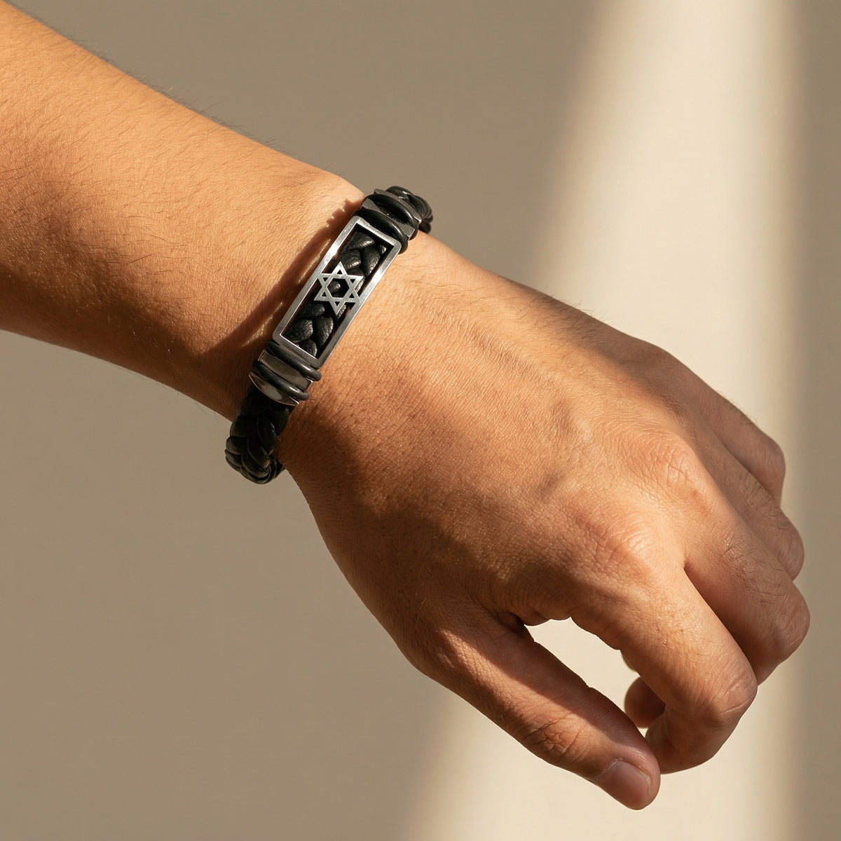 Star of David Clasp Bracelet